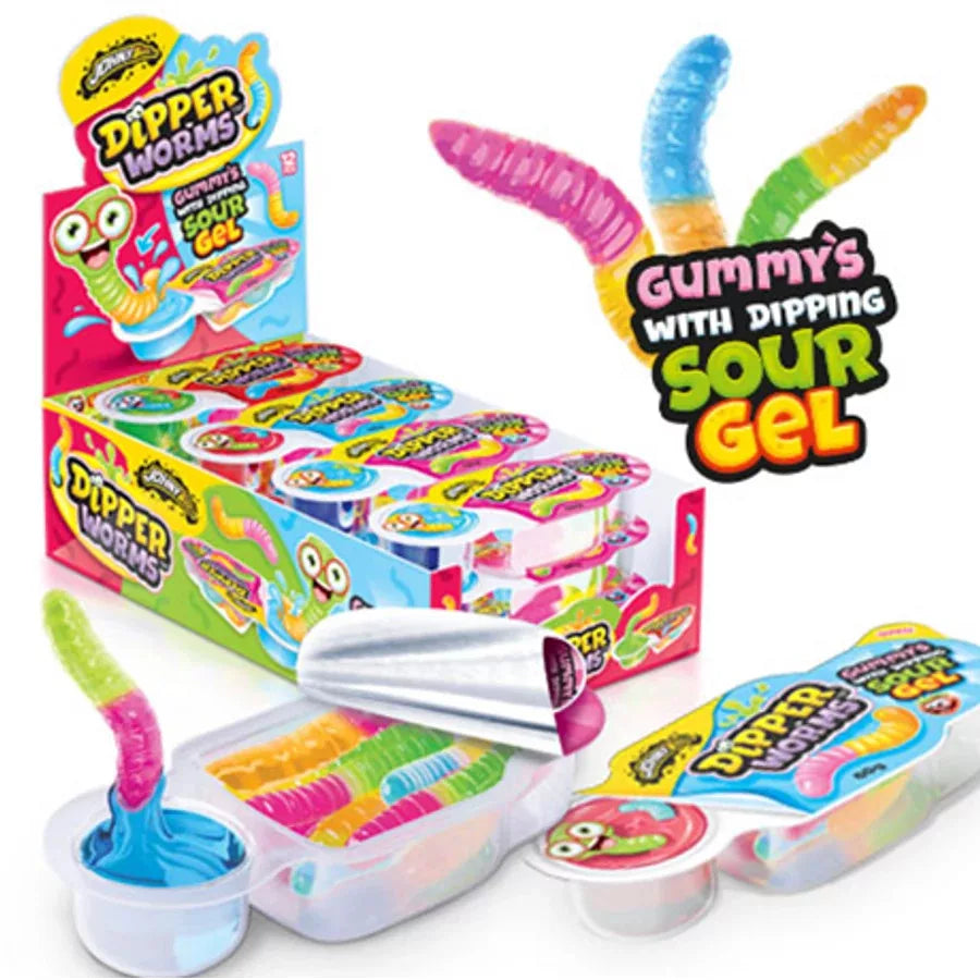 Dipper Worms JOHNY BEE ® - Mártogatós savanyú kukac 60g