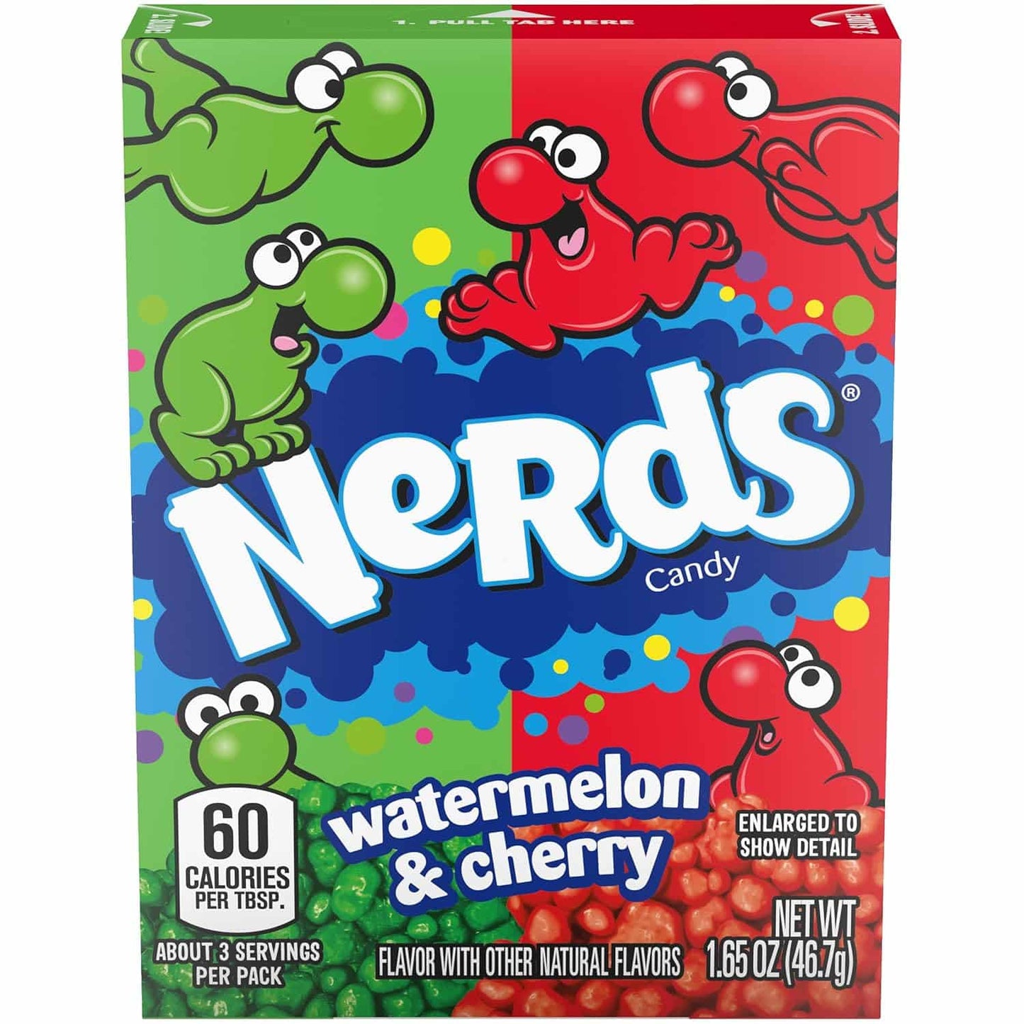 Wonka Nerds görögdinnyés-vadcseresznyés cukorka 47g nasimania.hu