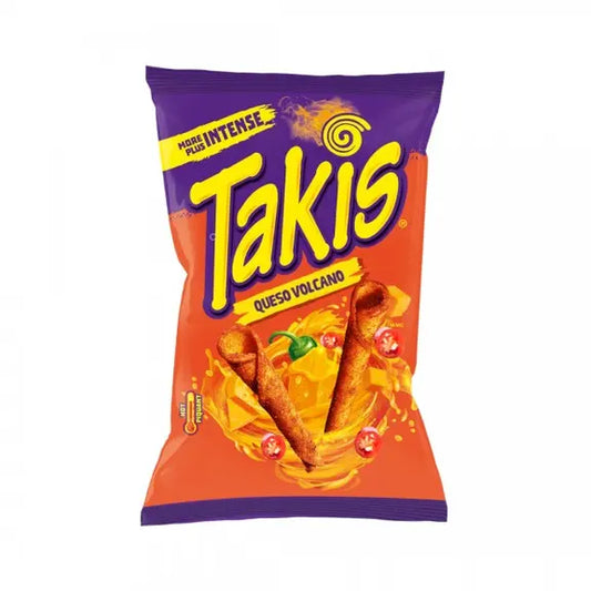 Takis Queso Vulcano sajtos csípős chips 90g