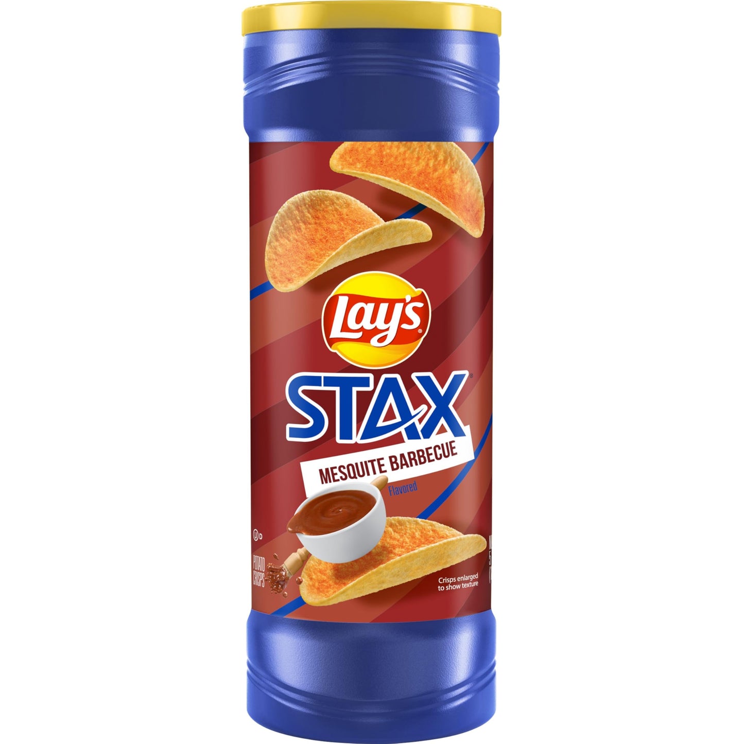 Lays Stax Mesquite BBQ Chips 156g Mesquite BBQ Ízű Burgonyachips