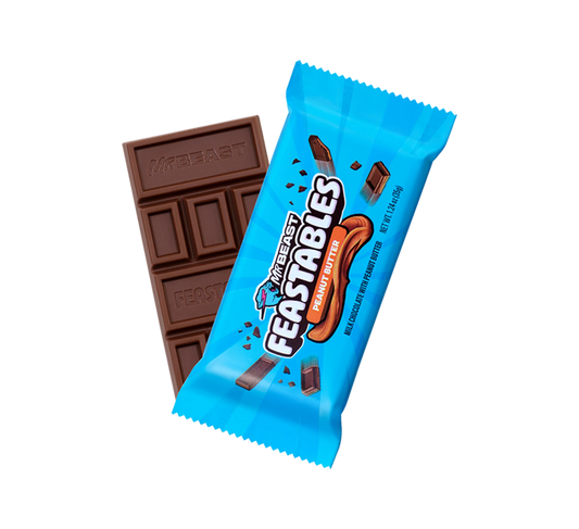 MrBeast Feastables mogyoróvajas csokoládé 60g