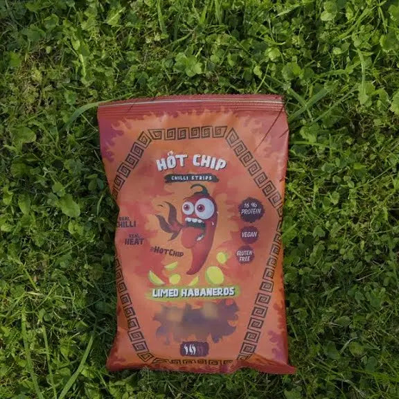 Hot Chip lime és habanero chili ízű snack 80g