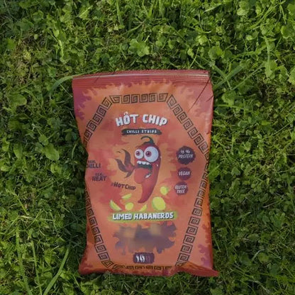 Hot Chip lime és habanero chili ízű snack 80g