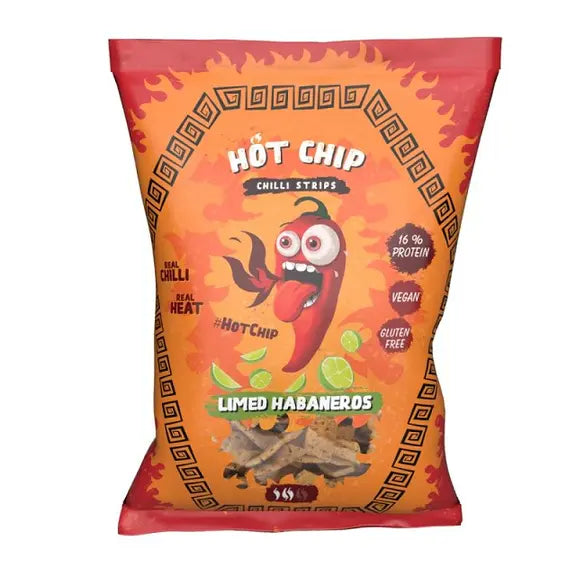 Hot Chip lime és habanero chili ízű snack 80g