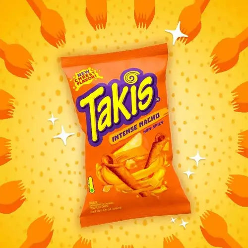 Takis Intense Nacho sajtos tortilla chips 100g_1